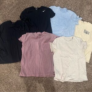 Men's medium ad large T-shirts- Nike, Under Armor, Coors, Apt 9, Good Fellow, Ga